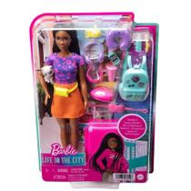 Boneca Barbie Brooklyn Life In The City Conjunto De Viagem - Mattel HGX55