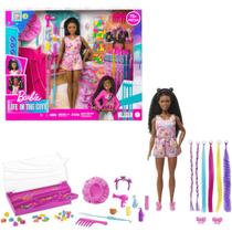Boneca Barbie Brooklyn Penteados Divertidos 5+ HHM39 Mattel