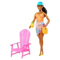 Boneca Barbie Brooklyn Pink Passport Hawaii com acessórios Boneca Barbie Brooklyn Pink Passport Hawaii com acessórios
