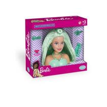 Boneca Barbie Busto Cabeleireira Mini - Pupee