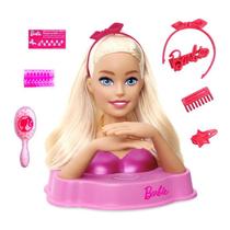 Boneca Barbie Busto Fala 12 Frases 9 Acessórios Presente 1291 Pupee