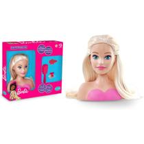 Boneca Barbie Busto Penteados Cabeleireira Com Acessórios Brinquedo Infantil - Pupee