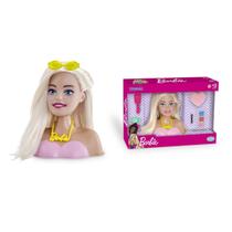 Boneca Barbie Busto Styling Head Faça Penteados Incríveis com Acessórios de Cabelo Presente Menina 3 Anos Pupee