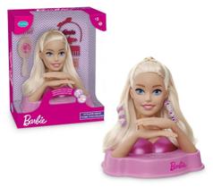 Boneca Barbie Busto Styling Head Fala 12 Frases E Acessórios