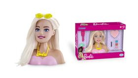Boneca Barbie Busto Styling Head Sparkle Pentear E Maquiar Mattel
