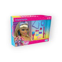 Boneca Barbie Busto Styling Head Totally Hair Pupee - Mattel