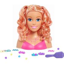 Boneca Barbie Cabeça Styling Loira 17 Peças - Pronta Para Penteados e Diversão