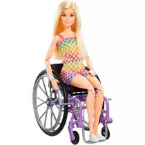 Boneca Barbie Cadeira de Rodas Loira 194 HJT13 - Mattel