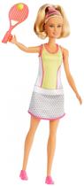 Boneca Barbie Careers Profissões Tenista Com Raquete - Mattel
