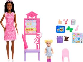Boneca Barbie Carreiras Professora com Acessórios para Crianças a partir de 3 anos