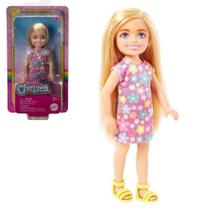 Boneca Barbie Chelsea 14 cm Cabelo Loiro HKD89 Mattel