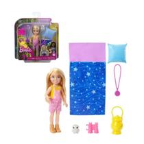 Boneca Barbie Chelsea Acampamento Divertido 3+ Hdf77 Mattel Boneca Barbie Chelsea Acampamento Divertido 3+ Hdf77 Mattel