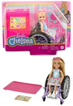 Boneca Barbie Chelsea c/ Cadeira de Rodas - Mattel