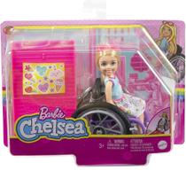 Boneca Barbie Chelsea Cadeirante Mattel