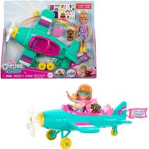 Boneca Barbie Chelsea Conjunto Avião C/ Acessórios 3+ Mattel Boneca Barbie Chelsea Conjunto Avião C/ Acessórios 3+ Mattel