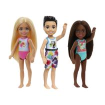 Boneca Barbie Chelsea De Praia GLN73 Surpresa Sortida
