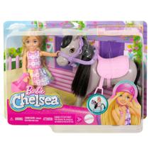 Boneca Barbie Chelsea E O Seu Pónei HTK29 - Mattel