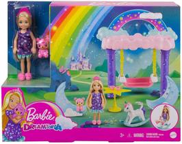 Boneca Barbie Chelsea e Playset Conto De Fadas Mattel GTF48