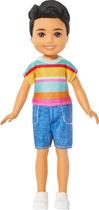 Boneca Barbie Chelsea Menino Roupa Colorida