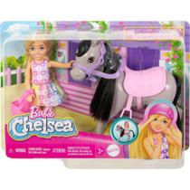Boneca Barbie Chelsea Passeio De Ponei - Mattel Htk29