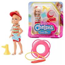 Boneca Barbie Chelsea Profissoes Salva Vidas Mattel GTN86