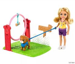 Boneca Barbie Chelsea Profissões Treinador de Cães - Mattel