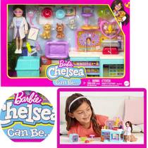 Boneca Barbie Chelsea Quero Ser Veterinaria Mattel