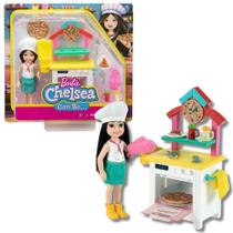 Boneca Barbie Chelsea - Set Profissões Chef Pizzaiola Mattel