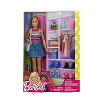 Boneca Barbie Closet com Acessórios e Roupas
