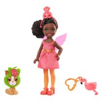 Boneca Barbie Club Chelsea Dress-Up de 6 polegadas com gatinho de estimação de 3 a 7 anos Boneca Barbie Club Chelsea Dress-Up de 6 polegadas com gatinho de estimação de 3 a 7 anos