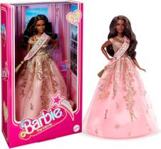 Boneca Barbie Collector Filme - Presidente Barbie no Vestido Dourado e Rosa - HPK05 - Mattel