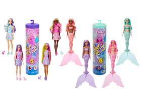Boneca Barbie Color Reveal com Cauda de Sereia