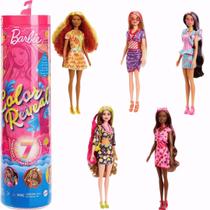 Boneca Barbie Color Reveal Frutas Doces 3+ HJX49 Mattel