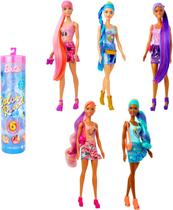 Boneca Barbie Color Reveal Looks Denim Lançamento 2023 - Mattel
