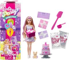Boneca Barbie Color Reveal Party Festa Dos Pet Mattel JFG68