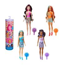 Boneca Barbie Color Reveal Série Ritmo Arco-Íris Hrk06