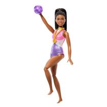 Boneca Barbie com Acessórios - Conjunto de Ginástica - Brooklyn - Mattel