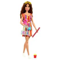 Boneca Barbie Com Acessórios De Carnaval Mattel JFL59 Boneca Barbie Com Acessórios De Carnaval Mattel JFL59