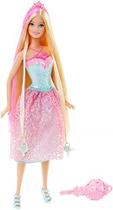 Boneca Barbie com Cabelo Listrado de Contas