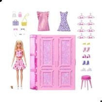 Boneca barbie com closet dos sonhos Boneca barbie com closet dos sonhos