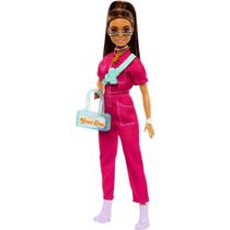 Boneca Barbie Com Macacão Rosa E Acessórios O Filme Mattel Boneca Barbie Com Macacão Rosa E Acessórios O Filme Mattel