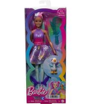 Boneca Barbie com Vestido de Conto de Fadas um Toque de Mágica Mattel