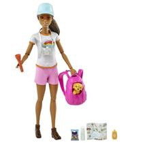 Boneca Barbie Conjunto Bem Estar Caminhada - Mattel