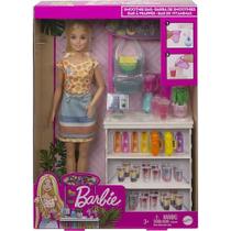 Boneca Barbie Conjunto De Sucos Tropicais GRN75 Mattel