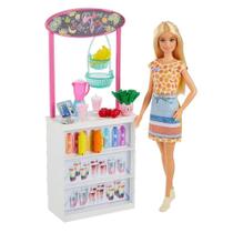 Boneca Barbie Conjunto de Sucos Tropicais - Mattel GRN75
