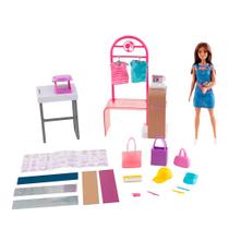 Boneca Barbie Conjunto Estamparia De Roupas HKT78 - Mattel