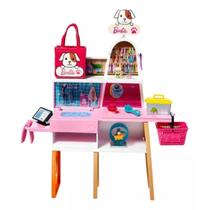 Boneca Barbie Conjunto Pet Shop com Boneca e Acessórios MATTEL Boneca Barbie Conjunto Pet Shop com Boneca e Acessórios MATTEL