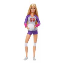 Boneca Barbie Conjunto Profissões Esportivas - Jogadora de Volêi - Mattel