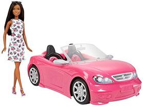 Boneca Barbie & Conversível Boneca de Veículo & Carro