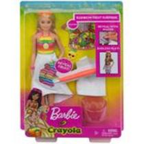Boneca Barbie + Crayola Surpresa de Frutas GBK18 - Mattel (22280)
